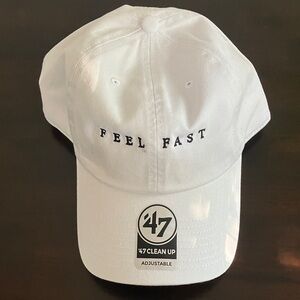 Adidas 47 White 'Feel Fast' Cap One Size